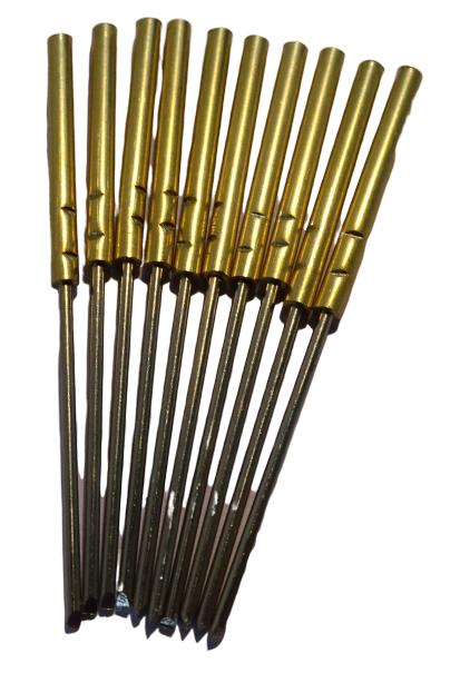 Pin extender for Hornby point motors - 1.2mm pins - (10 pack)