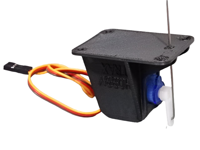 Slow action servo point motor