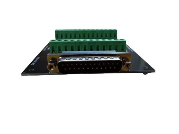 25 way D sub plug breakout terminal board