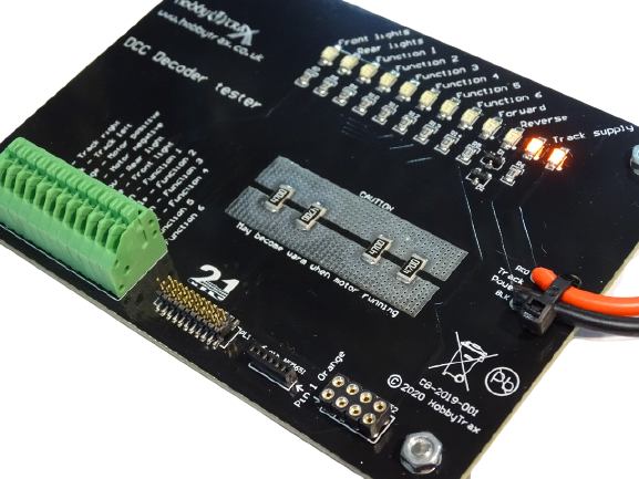 DCC Decoder tester