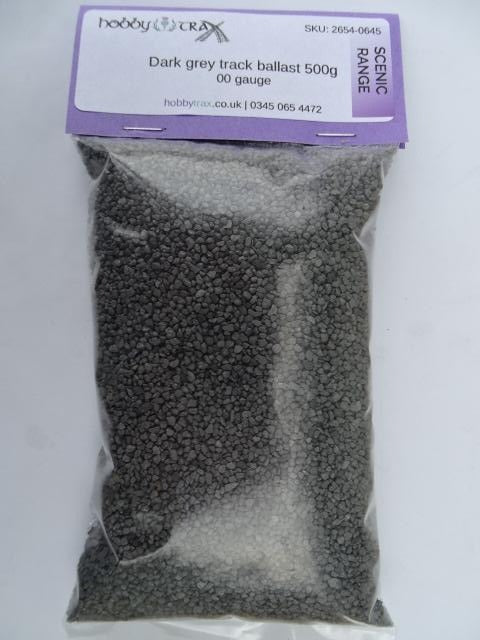Ballast (dark grey) - 00 Gauge - 500g