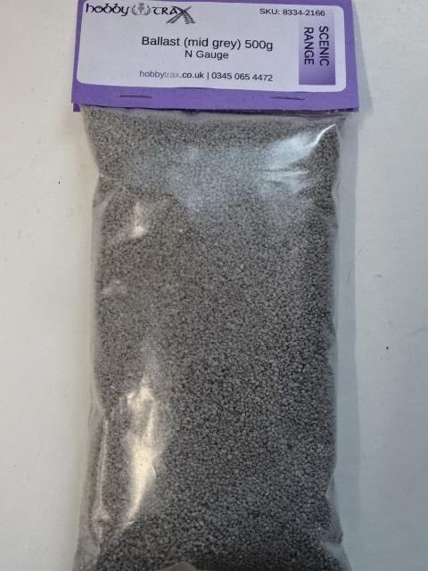Ballast (mid grey) - N Gauge - 500g