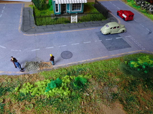 Self adhesive realistic roadway kit N, 00 and TT gauge